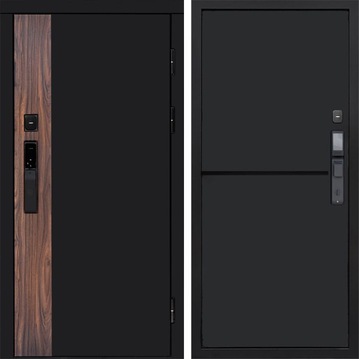 Входная дверь Termo-door ТОР с электронным замком Нео Black