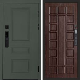 Входная дверь Termo-door ОРЕГОН GREEN с электронным замком Престиж венге