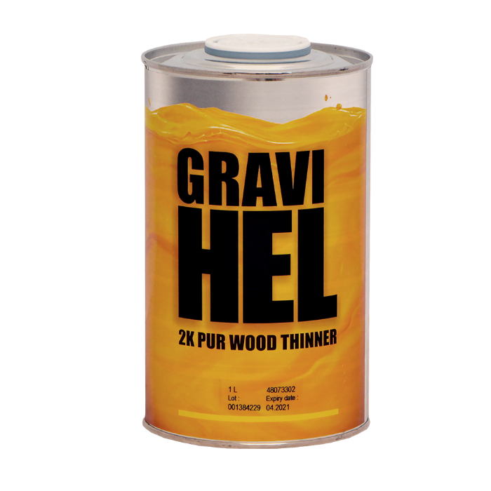 Gravihel Разбавитель 2K материалов для дерева, объем 1л.
