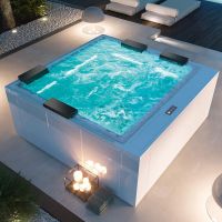 Спа бассейн Gruppo Treesse Muse Ghost 280х235 V212N схема 7