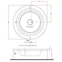 Спа бассейн Fusion SPA 200 Ghost 200х200x67 схема 4 Спа бассейн Fusion SPA 200 Ghost 200х200x67 схема 4