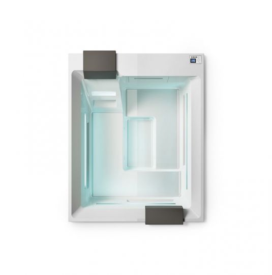 Спа бассейн Gruppo Treesse Shadow Ghost Plus 200х160 V360 схема 2