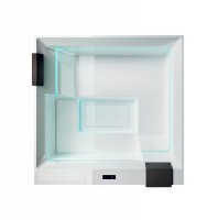 Спа бассейн Gruppo Treesse Wave Ghost 235х235 схема 3