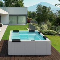 Спа бассейн Gruppo Treesse Maya 260х205 V232 схема 1