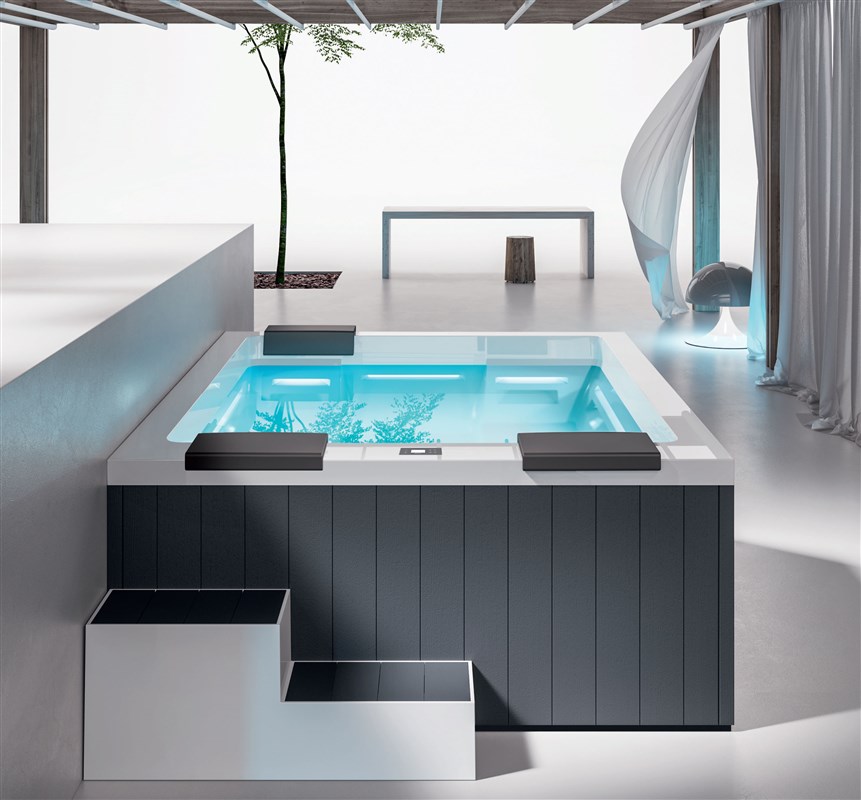 Спа бассейн Gruppo Treesse Maya GP Ghost Plus 260х205 V232 ФОТО