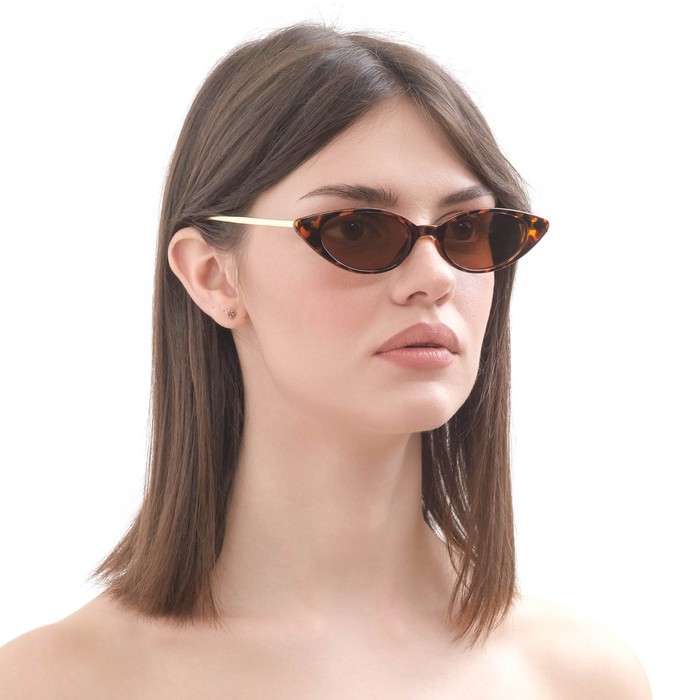 Очки солнечные женские OneSun, uv 400, дужка 14 см, ширина 15 см, линза 3.5 х 7 см