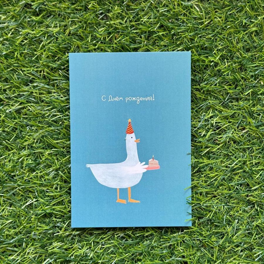 Открытка Чайка