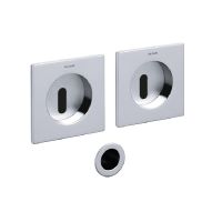 Ручка Olivari Giotto Q D130 для раздвижных дверей хром полированный+матовый