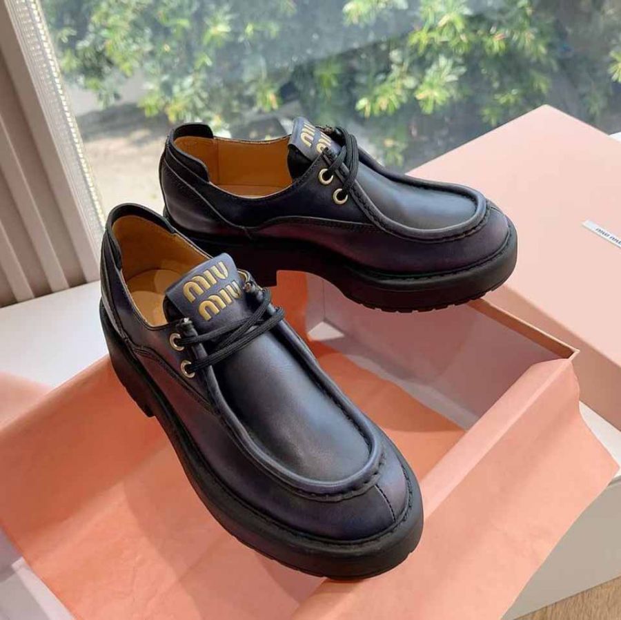 Лоферы MIU MIU Premium