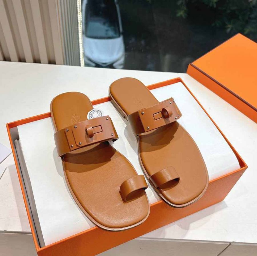 Шлепанцы Hermes Premium