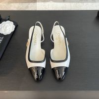 Босоножки балетки Chanel Premium