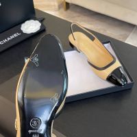 Босоножки балетки Chanel Premium
