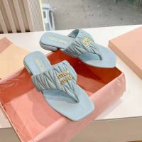 Шлепанцы MIU MIU Premium