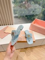 Шлепанцы MIU MIU Premium