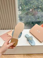 Шлепанцы MIU MIU Premium