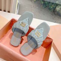 Шлепанцы MIU MIU Premium