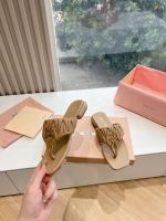 Шлепанцы MIU MIU Premium