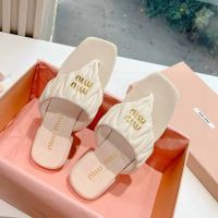 Шлепанцы MIU MIU Premium