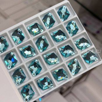 K9 Luxe Пришивные Стразы Aqua Космик 13*17 мм