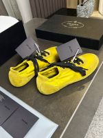 Кроссовки PRADA Collapse Re-Nylon and suede sneakers Premium