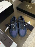 Кроссовки PRADA Collapse Re-Nylon and suede sneakers Premium