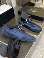 Кроссовки PRADA Collapse Re-Nylon and suede sneakers Premium