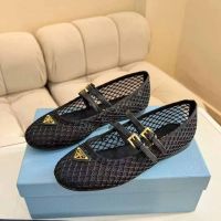 Балетки PRADA в сетку Premium