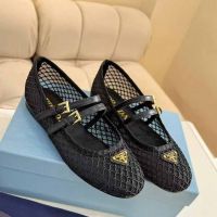 Балетки PRADA в сетку Premium