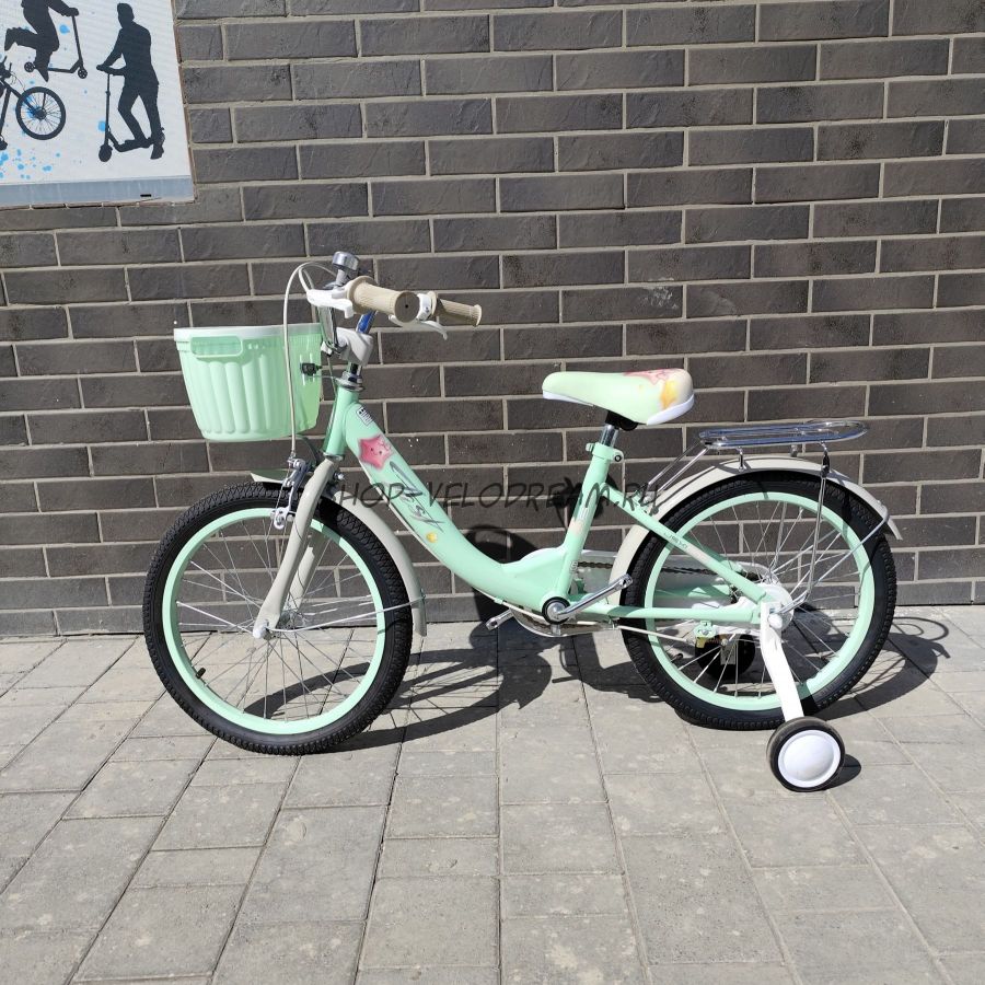 Велосипед детский 18" 1 скорость для девочки