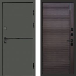 Входная дверь Termo-door Тренд Грин PORTE Шоколад