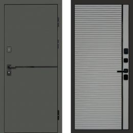 Входная дверь Termo-door Тренд Грин PORTE Грей Софт