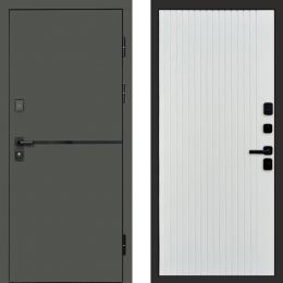 Входная дверь Termo-door Тренд Грин FLAT Белый Софт