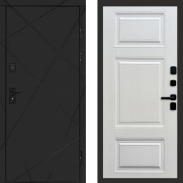 Входная дверь Termo-door Лучи BLACK Лион Лиственница