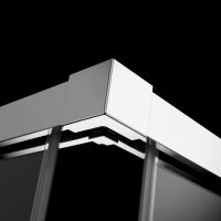 Стеклянное душевое ограждение Radaway Idea KDD с раздвижными дверями 70х70 см схема 4