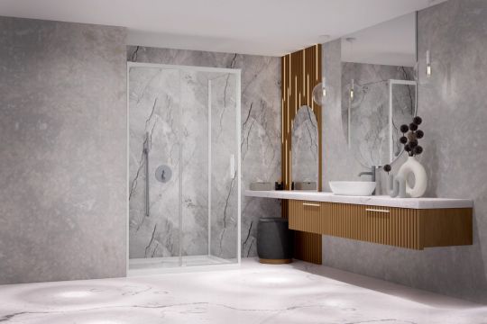 Прямоугольный душевой уголок Radaway Idea KDJ 160х120 см схема 2