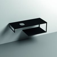 Консоль Kerasan Louise 9322k3 120Х50 с полкой схема 1