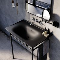 Консоль с раковиной Kerasan The New Yorker 927531  80Х53 схема 3