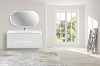 Тумба под раковину Vincea Mia MC120 VMC-2MC120GW 120Х46 с ящиком схема 2