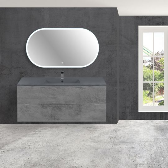 Тумба под раковину Vincea Mia MC120 VMC-2MC120GW 120Х46 с ящиком схема 15