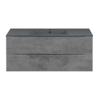 Тумба под раковину Vincea Mia MC120 VMC-2MC120GW 120Х46 с ящиком схема 18