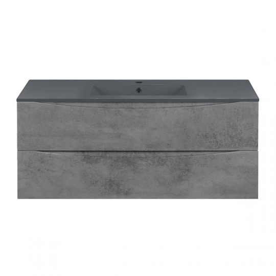 Тумба под раковину Vincea Mia MC120 VMC-2MC120GW 120Х46 с ящиком схема 18