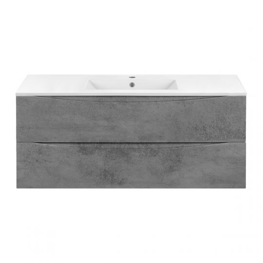 Тумба под раковину Vincea Mia MC120 VMC-2MC120GW 120Х46 с ящиком схема 20