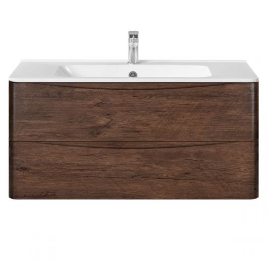 Тумба под раковину Vincea Paola VP100 VMC-2P100GW 100Х46 с ящиком схема 8