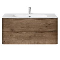 Тумба под раковину Vincea Paola VP100 VMC-2P100GW 100Х46 с ящиком схема 16