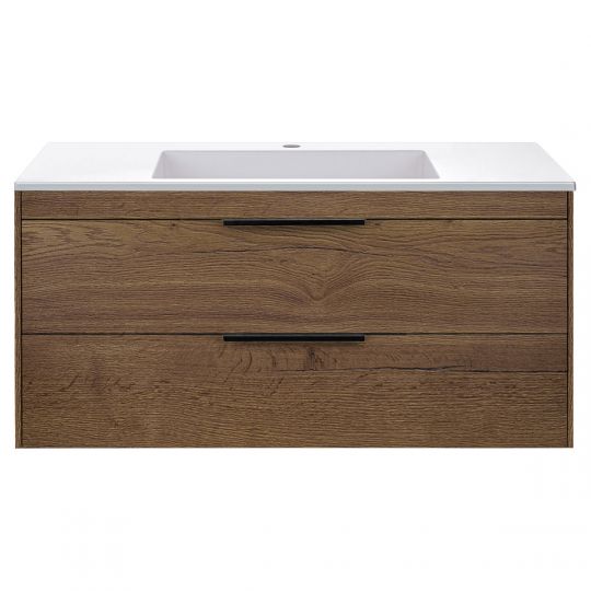 Тумба под раковину Vincea Chiara 2D 2C2100 VMC-2C2100TO 100Х47 с ящиками схема 8