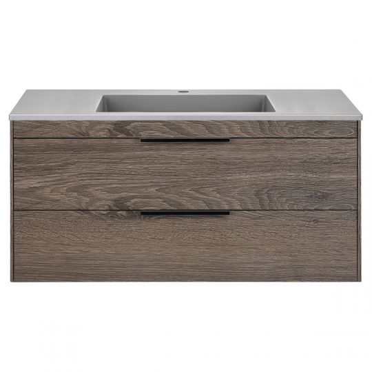 Тумба под раковину Vincea Chiara 2D 2C2100 VMC-2C2100TO 100Х47 с ящиками схема 15