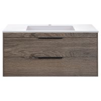 Тумба под раковину Vincea Chiara 2D 2C2100 VMC-2C2100TO 100Х47 с ящиками схема 17