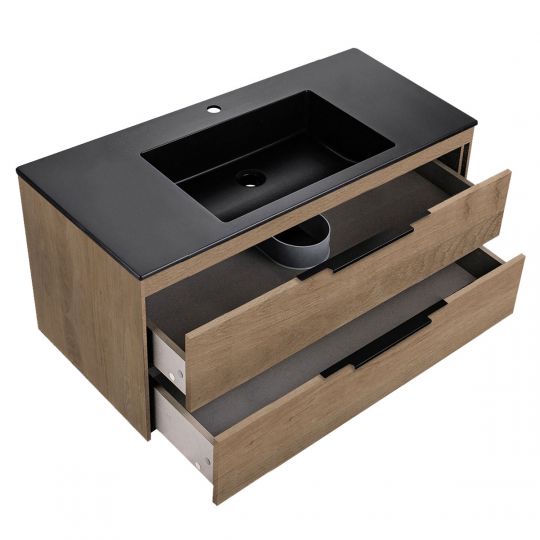 Тумба под раковину Vincea Chiara 2D 2C2100 VMC-2C2100TO 100Х47 с ящиками схема 20