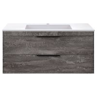 Тумба под раковину Vincea Chiara 2D 2C2100 VMC-2C2100TO 100Х47 с ящиками схема 33