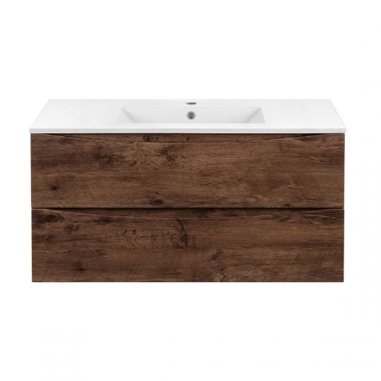 Тумба под раковину Vincea Mia MC100 VMC-2MC100GW 100Х46 с ящиком схема 10